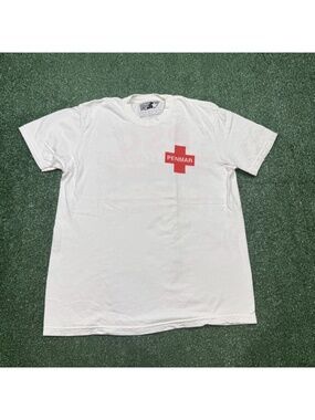 Penmar Social Club T Shirt Men's Size M White Short Sleeve